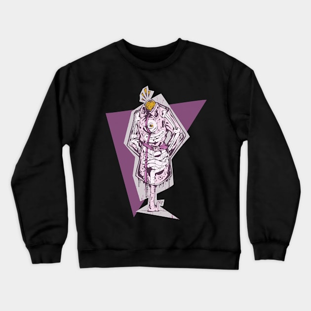 Trippy Monster Crewneck Sweatshirt by Urban_Vintage